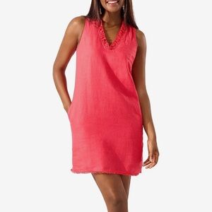 Coral Midi Dress